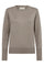 Katie Pullover 203030 | Desert Taupe Melange | Strik fra Freequent