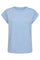 Ulla T-Shirt | Baby Blue | T-shirt fra Liberté