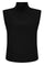 VolaCC Rib Turtleneck Vest | Black | Vest fra Co'couture