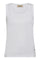 Casa Rib Foil Tank Top | Weiß | T-Shirt von Mos Mosh