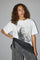Coco Chic Box Tee 43023 | White | T-Shirt fra Co'couture