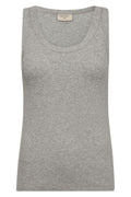 Hi Top 201757 | Light Grey Melange | Top fra Freequent – nedsat