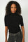 Relena Rollkragenpullover SS Strick | Schwarz | Stricken von Mos Mosh