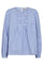 Isa Blouse 205452 | Chambray Blue | Bluse fra Freequent