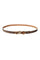 Sophy Bow Belt | Natural Leo | Bælte fra Black Colour