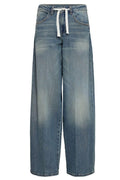 Milo String Jeans Long | Mid Blue | Jeans fra Mos Mosh – nedsat
