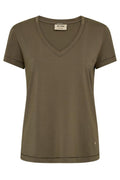 Dala V-SS Basic Tee | Meeresschildkröte | T-Shirt von Mos Mosh