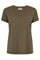 Dala V-SS Basic Tee | Meeresschildkröte | T-Shirt von Mos Mosh