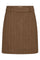 Zanta Gabby Skirt | True Camel | Nederdel fra Mos Mosh