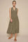 Sabri SL Solida Dress | Dusty Olive | Kjole fra Mos mosh