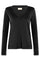 Arden V-Ls Tee | Black | T-shirt fra Mos Mosh