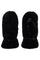 Isabel Pelzfäustling 39061 | Schwarz | Handschuhe von Co'couture