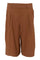 Davina Pleated Shorts | Hazelnut Brown | Shorts fra Black Colour