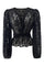 Tiki Ls Twist Blouse | Black Lace | Bluse fra Liberté