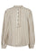 Noto Blouse 204913 | Star Off-White W. Desert Taupe | Bluse fra Freequent