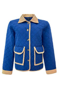 Mimi Quilt Corduroy Jacket | Navy Sand | Jakke fra Liberté – nedsat