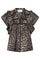 Jayla Leo Voile Top | Leopard | Top fra Neo Noir