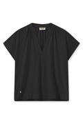 Shira Tee | Black | T-shirt fra Mos Mosh – nedsat