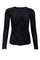 Zenia Mesh Blouse | Black | Bluse fra Black Colour