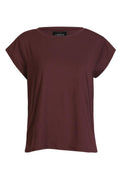 Alma U Tshirt | Bordeaux | TShirt fra Liberté – nedsat