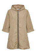 Nimbus Long Rain Jacket | Caramel