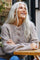 Louisa Car | Desert Taupe Melange | Cardigan fra Freequent