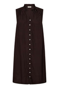 Esally Dress 208108 | Coffee Bean | Kjole fra Freequent – nedsat