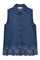 Linda Blouse 208198 | Dark Blue Denim | Bluse fra Freequent
