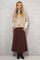 Pauline Skirt 2924 | Bordeaux | Nederdel fra Prepair