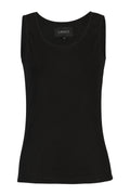 Natalia Tank Top | Black Solid – nedsat