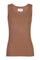 Natalia Tank Top | Light Brown | Top fra Liberté
