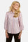 Flora Blouse | Rose Blue Stripe | Bluse fra Liberté