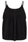 Pilu Trägertop | Schwarz | Bluse von Liberté