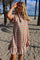 Tia Frill Dress | Strawberry | Kjole fra Liberté