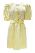 Tiki Ss Twist Dress | Yellow | Kjole fra Liberté – nedsat