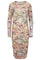 Mesh Ls Long Dress | Multi Marble | Kjole fra Liberté