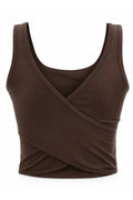 Nicole Workout Bra | Dark Chocolate – nedsat