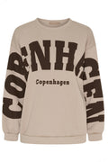 Hibiscus Sweatshirt | Beige new