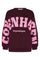 Hibiscus Sweatshirt | Bordeaux