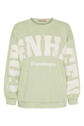 Hibiscus Sweatshirt | Green/Offwhite – nedsat