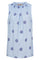 Lucina Dot Top | Celeste Polka Dot