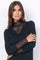 Daisy T-Neck | Schwarz | Bluse von State Bird
