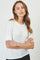 Granny Embroidery SS Tee 33166 | Off white | T-Shirt von Co'couture