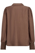Tassy Collar Blouse 35975 | Walnut | Bluse fra Co'couture – nedsat
