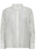 Kawa Embroidery Shirt 35988 | White | Bluse fra Co'couture