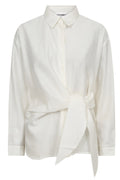 Idina Tie Shirt 35990 | Off white | Bluse fra Co'couture