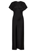 Safira V-Dress 36565 | Black | Kjole fra Co'couture