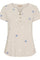 Cecilie Tee | Beige | T-shirt fra Marta du Chateau