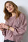 Conny Drape Blouse 45004 | Old Rose | Bluse fra Co'couture