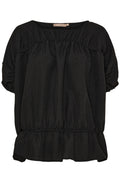 Saffron Blouse | Nero | Bluse fra Marta du Chateau